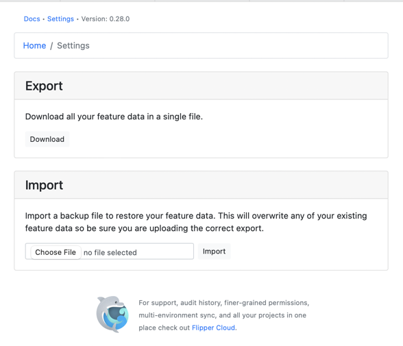 Import and Export